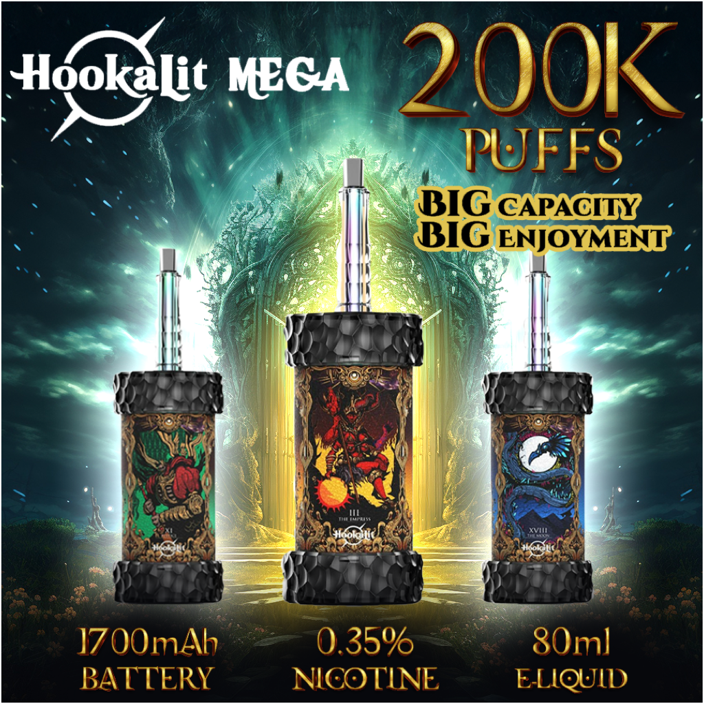 Olit Hookalit Mega 200K Disposable E-Hookah